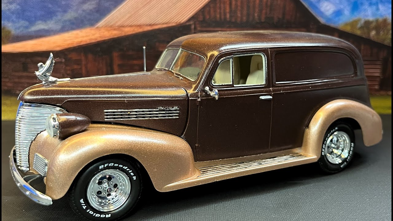 1939  Chevy Sedan Delivery model kit Build