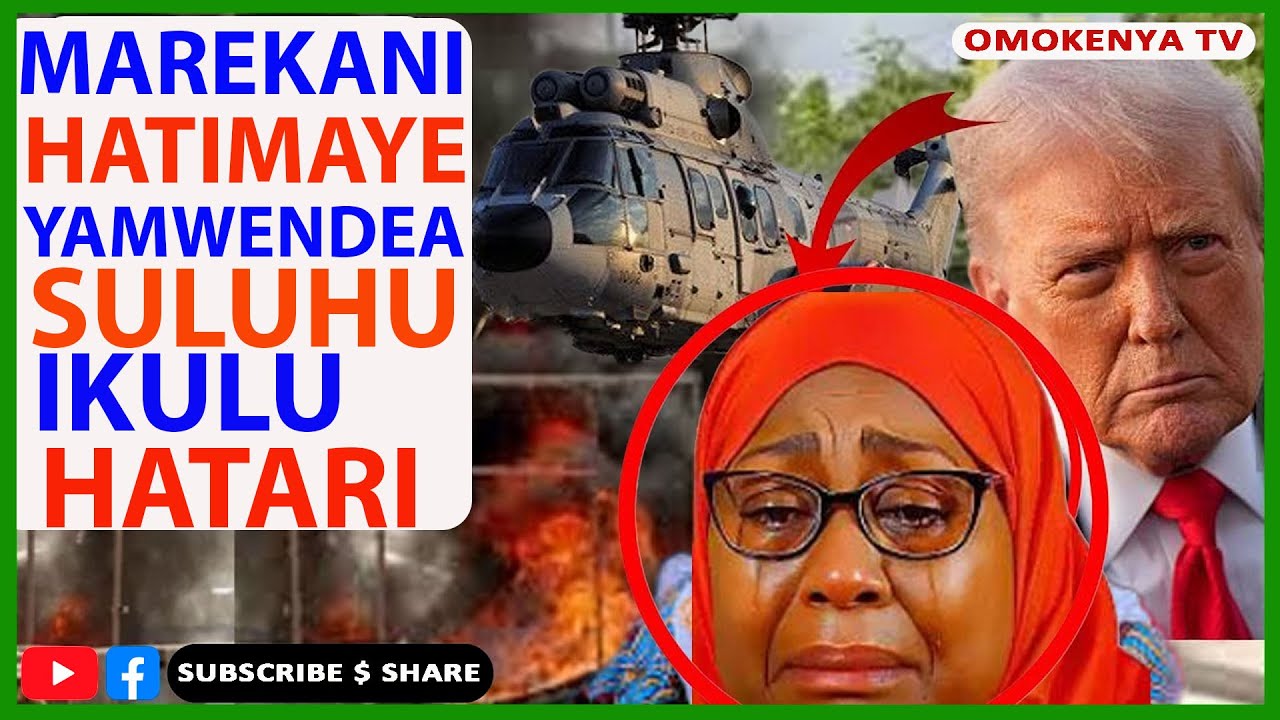 Breaking News: Rais Samia Taabani, Marekani Yapitishwa  Aendewe Mara Moja Kwisha Samia