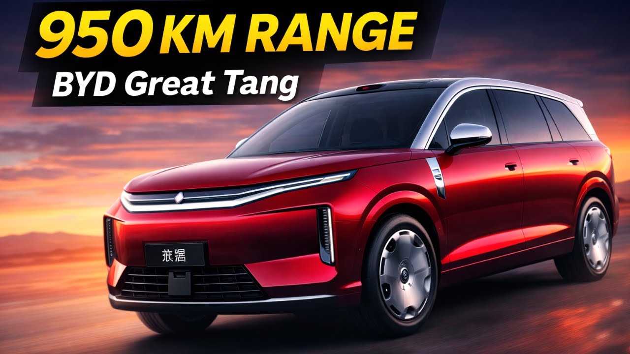 BYD Great Tang Revealed With 950 KM Range
