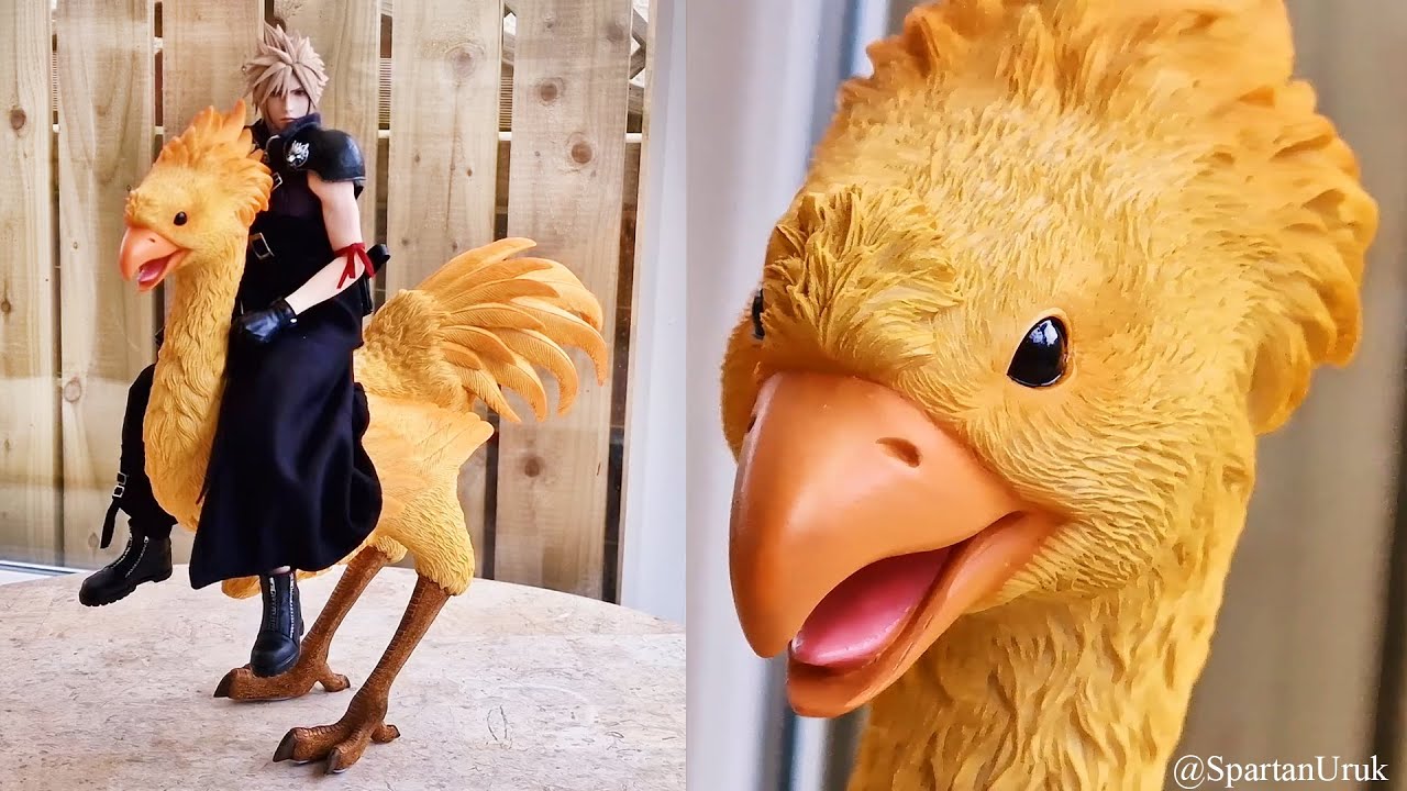 Final Fantasy VII 1/6th Scale Chocobo Figure Review VSTOYS