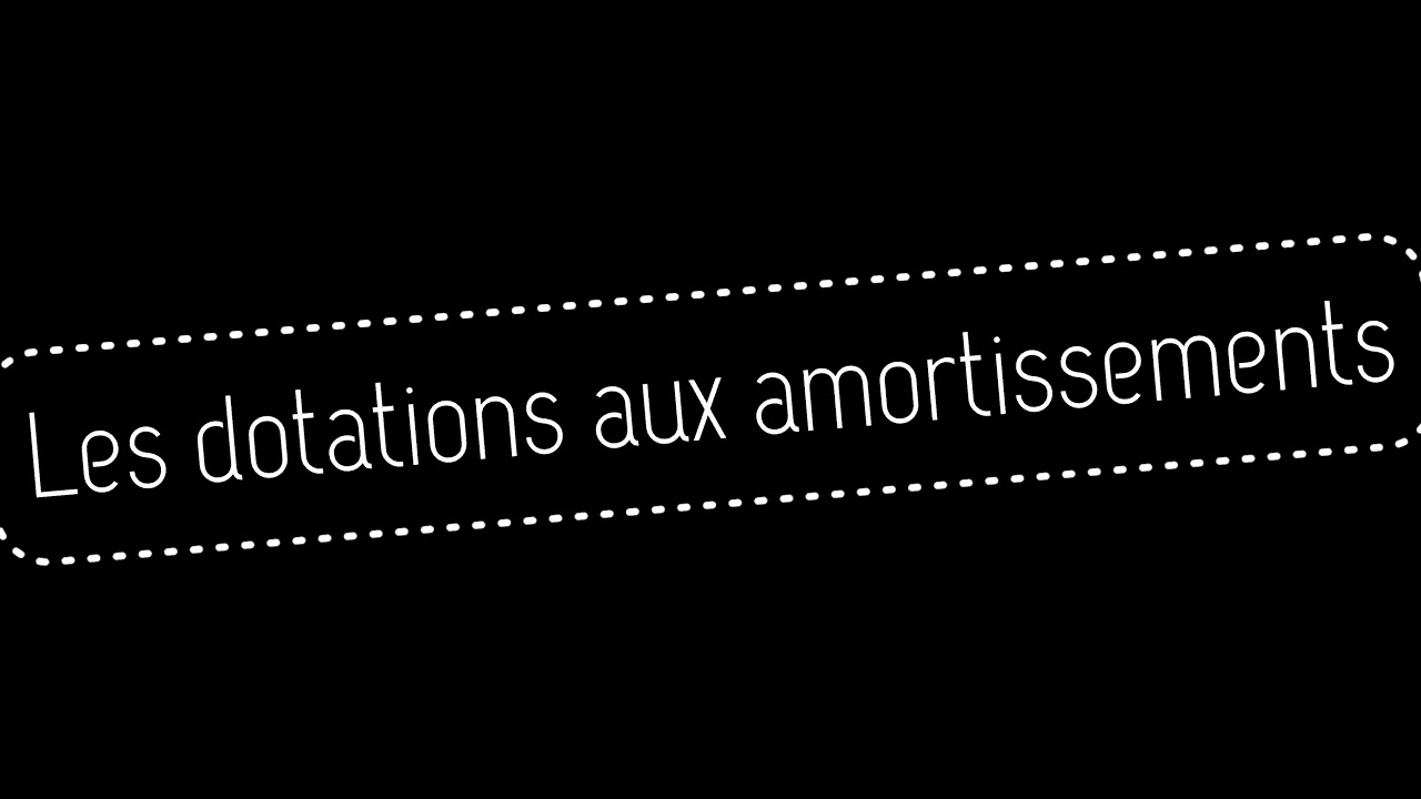 Excel - Automatisation du calcul des dotations aux amortissements MAJ