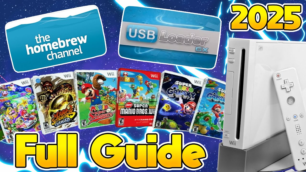 Как модифицировать Wii в 2025 году | Установка Homebrew Channel, USB Loader GX и многое другое! [...