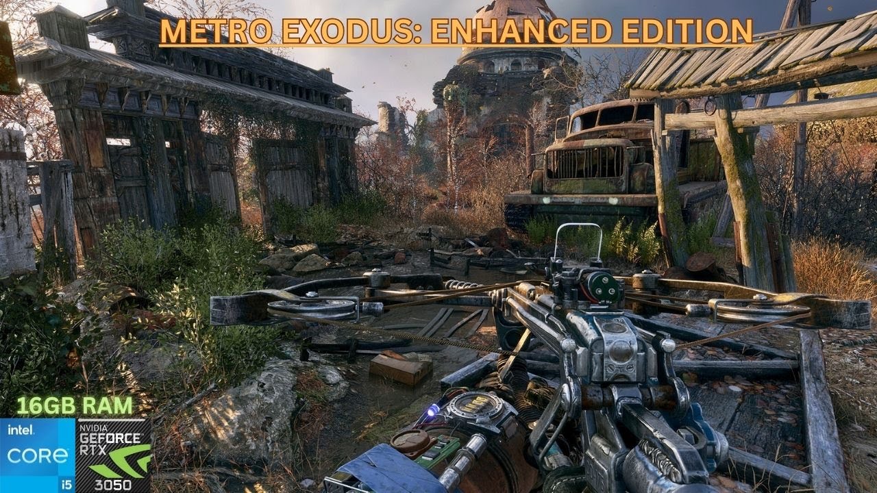 Metro Exodus: Enhanced Edition Gameplay - i5-12450H, RTX 3050 6GB, 16GB RAM!