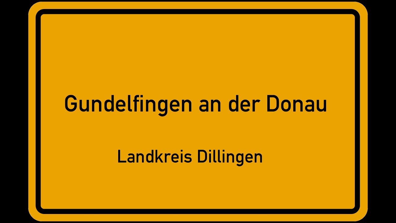 Gundelfingen an der Donau - WALK - Bavaria, Germany - March 2022