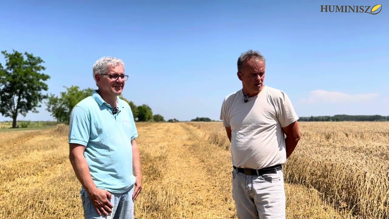 Huminisz technol&oacute;gia bemutat&aacute;sa a Moroko-Farm Kft-n&eacute;l (kal&aacute;szos)