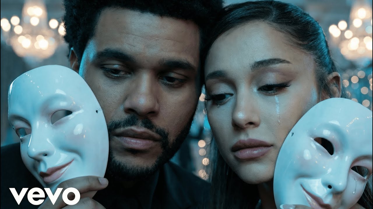 The Weeknd - Paper Smile ft. Ariana Grande (Official Lyric Video)