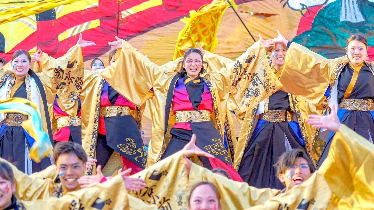 [4K] 京炎そでふれ！彩京前線【最終審査演舞】　京都さくらよさこい 2026 さくよさ 日曜日 (中央)