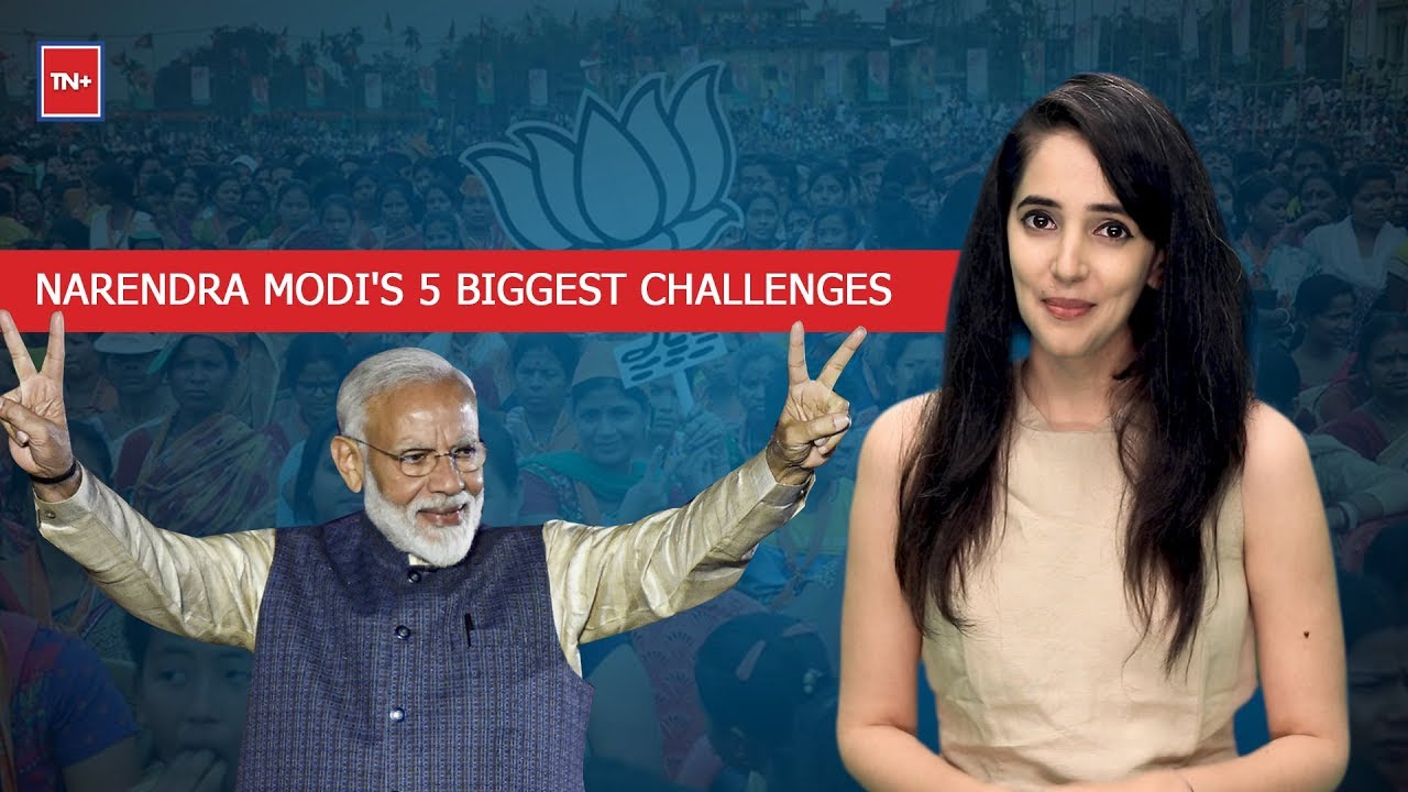 What are the 5 biggest challenges that Prime Minister Narendra Modi faces?