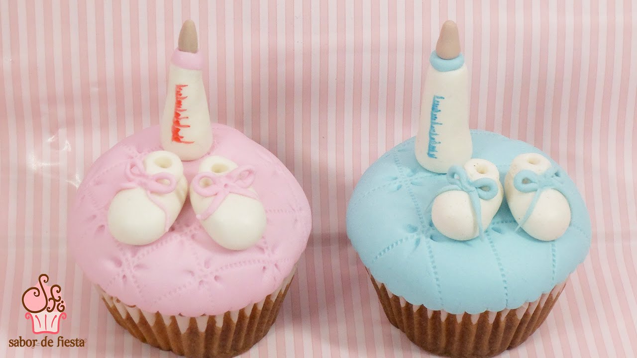 🍼CUPCAKES PARA BABY SHOWER ¡¡ Anímate a hacerlos!!🎈 Sabor de Fiesta