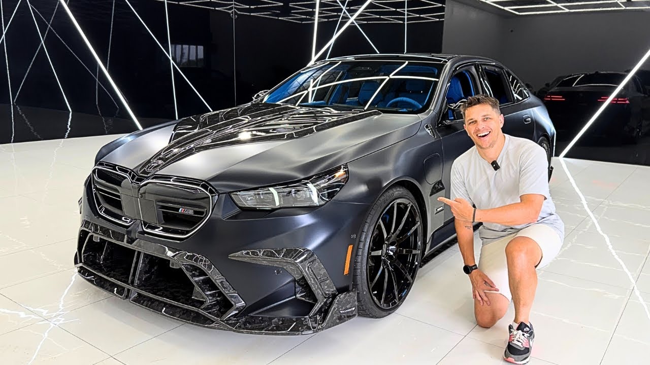 Этот BMW M5 от Mansory 2025 года стоит 200 000 фунтов стерлингов.