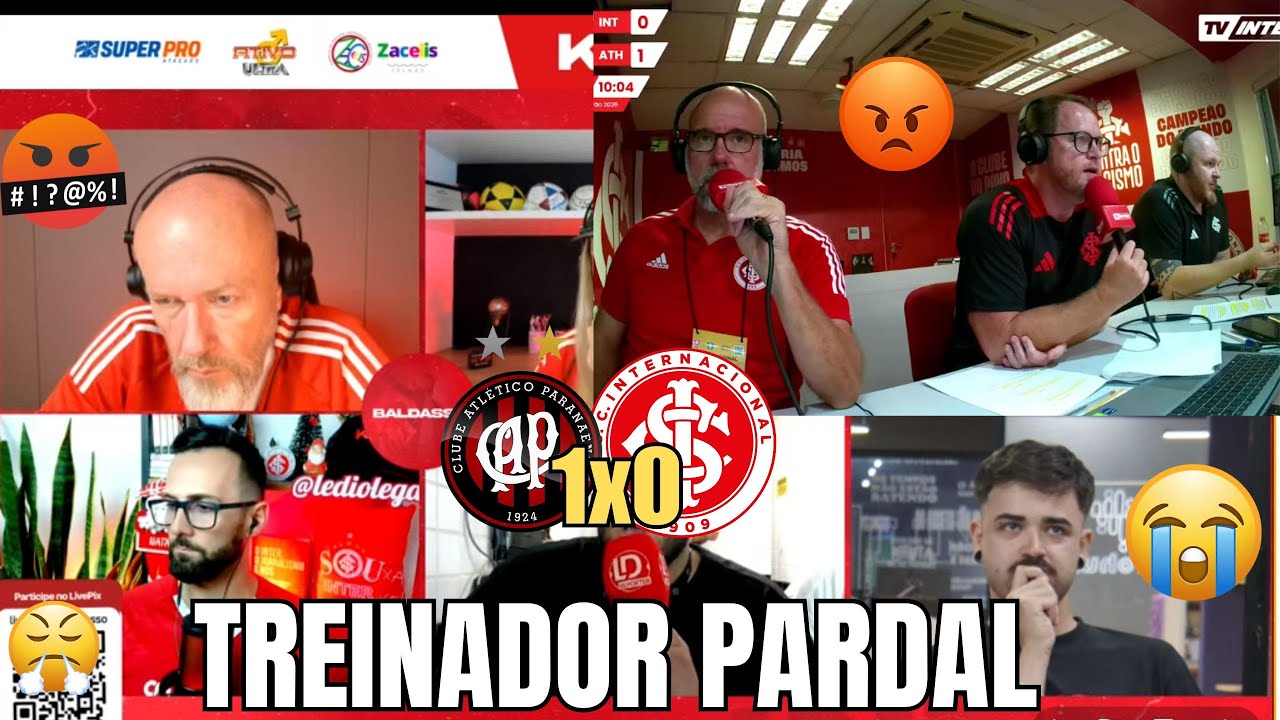 REAÇÕES DOS COLORADOS REVOLTADOS COM A DERROTA PARA O FURACÃO NA ESTREIA DO BRASILEIRÃO I VAMOS RIR