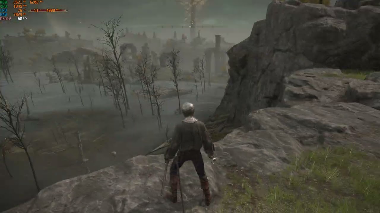 Elden Ring (2022) Gtx 1660 Ti Max Q + i5 9300H Max Settings (Almost) - V-sync enabled