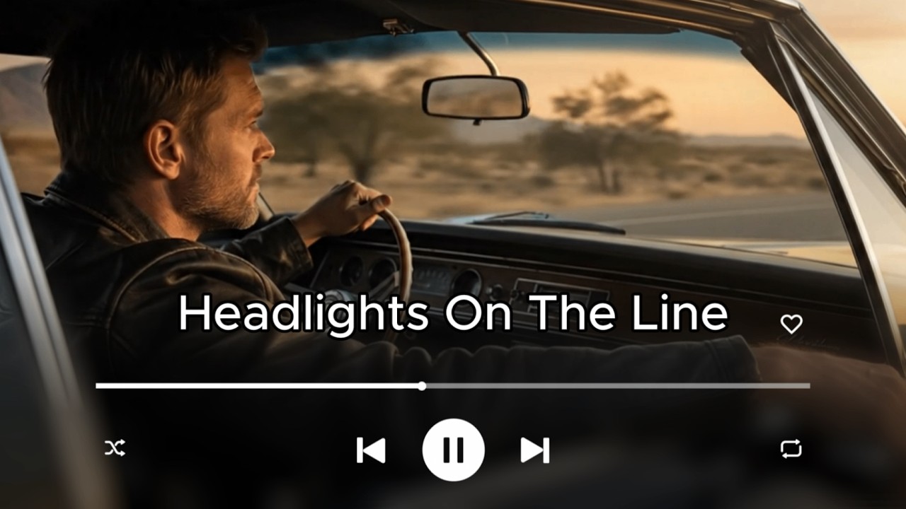 Headlights on the Line | Night Drive Rock • Música para la carretera