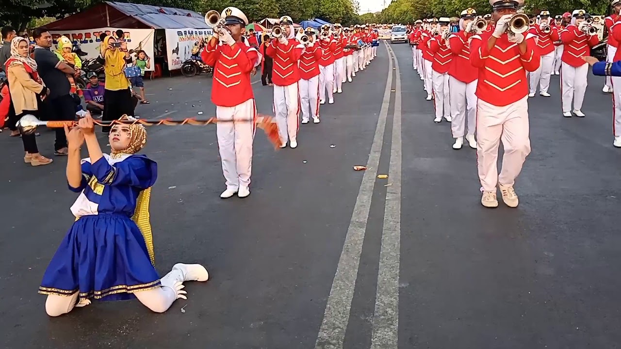 Kirab Drumband-SMK Pelayaran Muhammadiyah Tuban