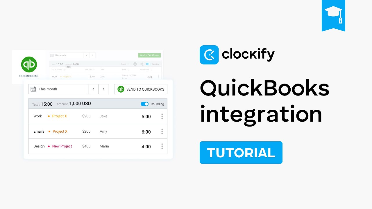 Quickbooks Integration | Clockify Tutorial (2025)
