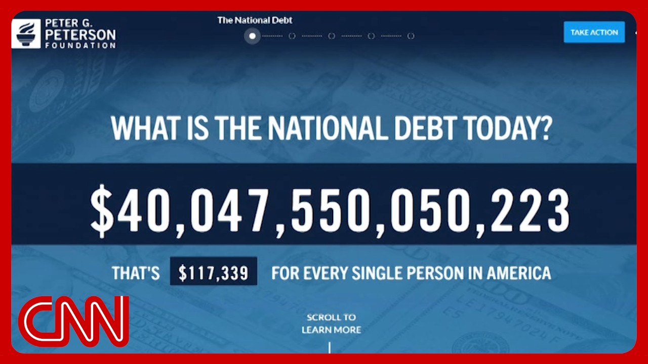 $40T US debt rising by ~$5M per minute. How much it costs per American