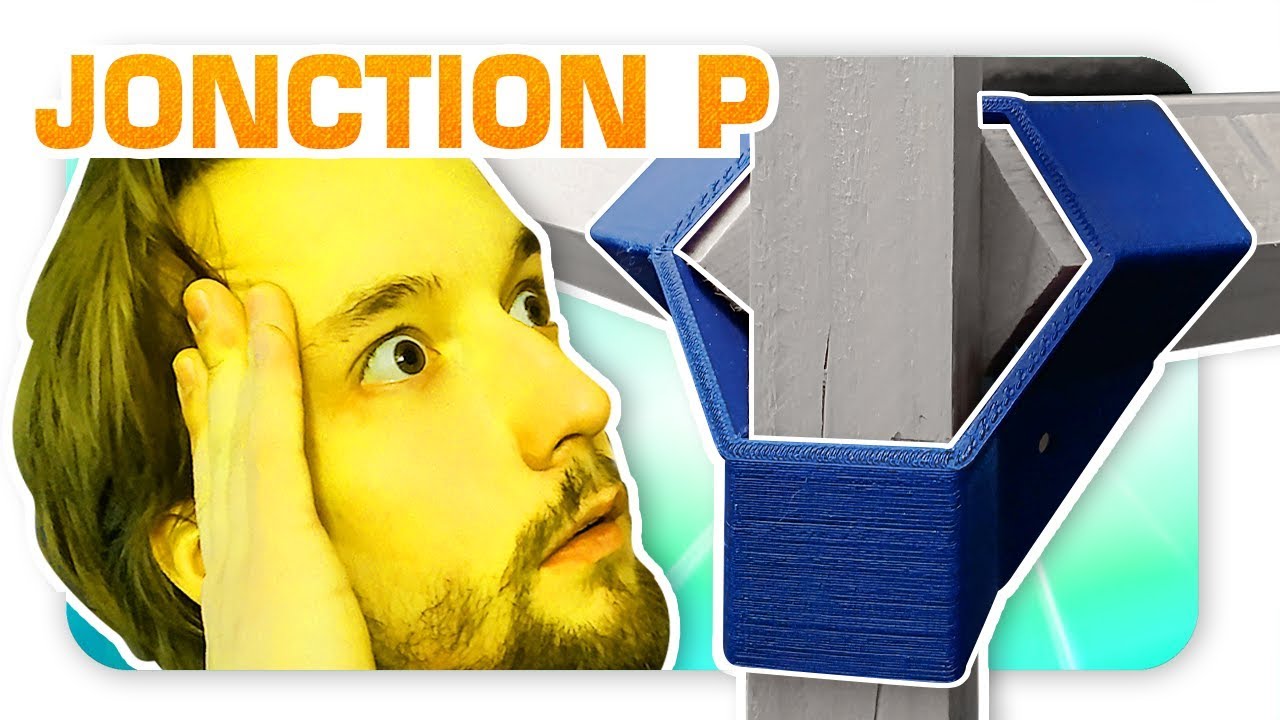 Meuble en partie IMPRIME EN 3D !! Jonction-P !