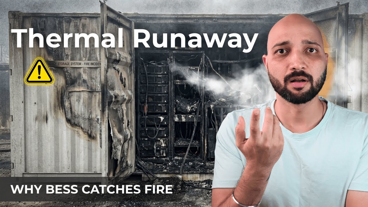 Why Battery Storage Systems Catch Fire (Thermal Runaway Explained)