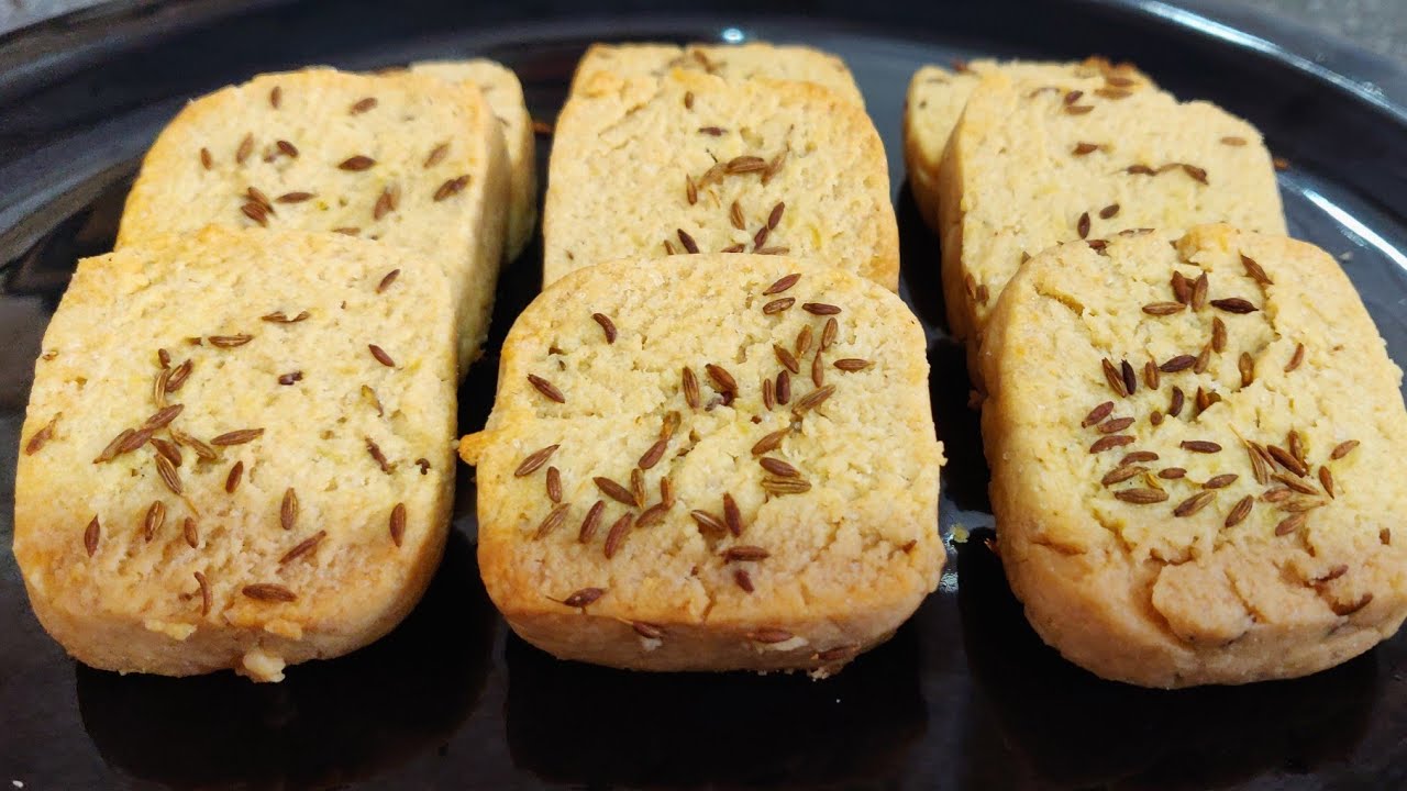 Bakery Style Jeera Biscuit Recipe | Cumin Cookies | How to Make Cookies at Home | Tea Time Snacks |