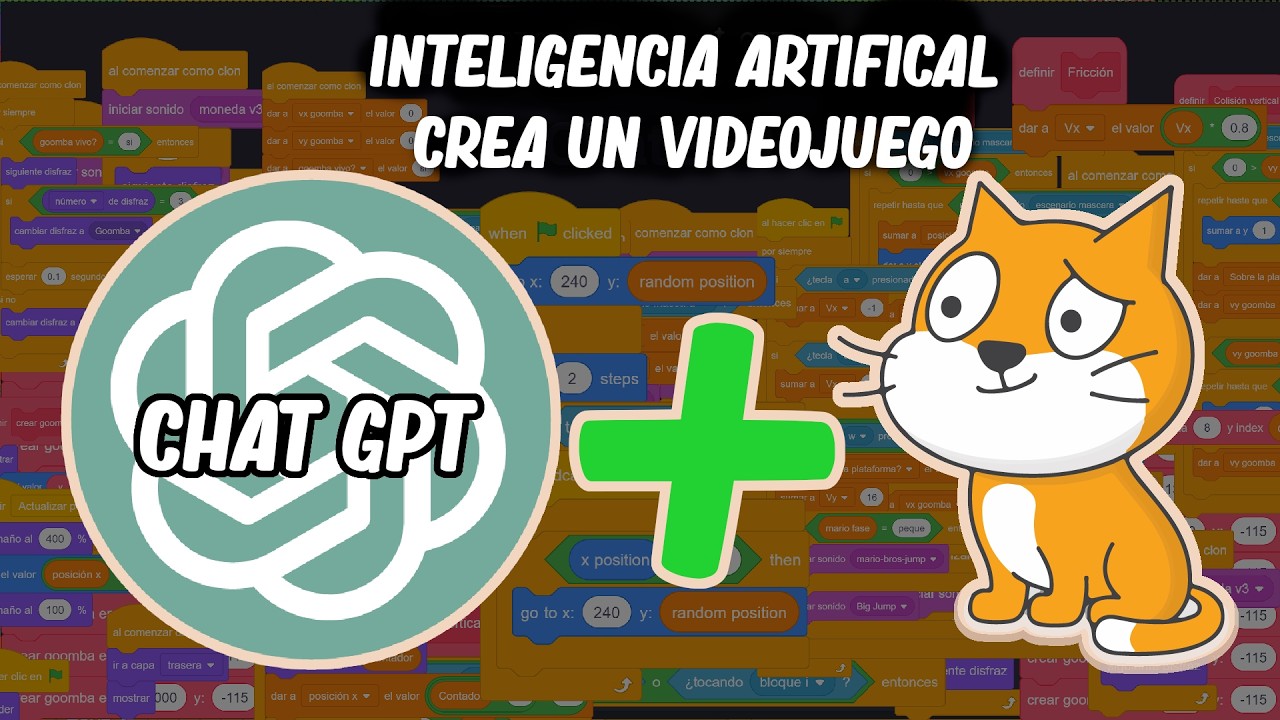 ChatGPT-3.5 hace un Flappy Bird en Scratch🙀