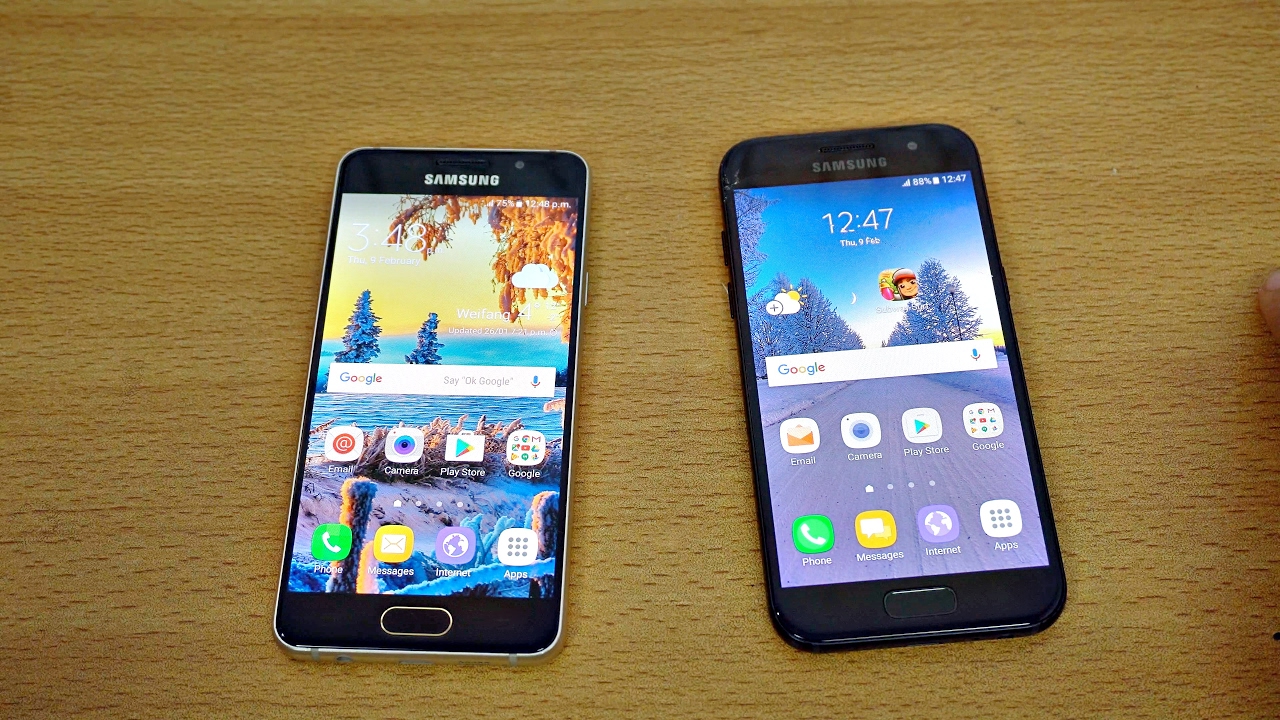 Samsung Galaxy A3 2017 vs A3 2016 - Review & Camera Test! (4K)