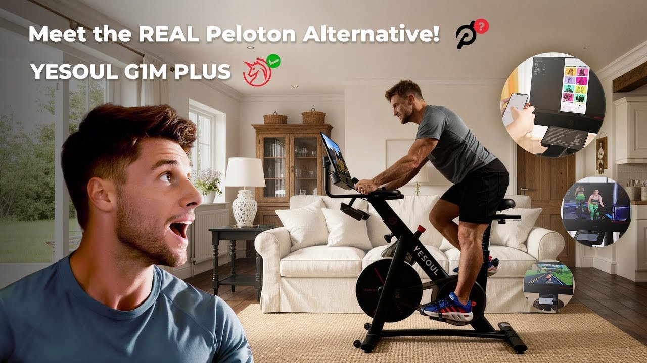 YESOUL G1M Plus Review 🚴&zwj;♂️ | Real Peloton App Experience, Free Casting & Full Feature Test