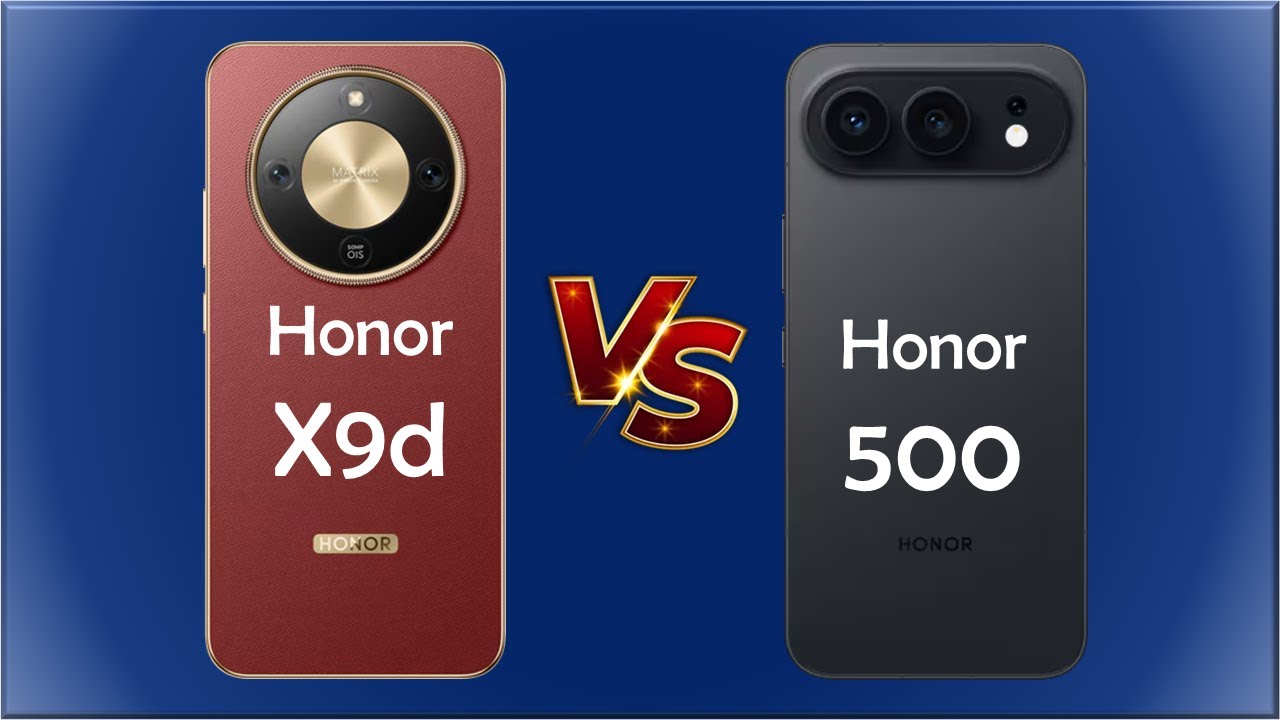 Honor 500 vs Honor X9d