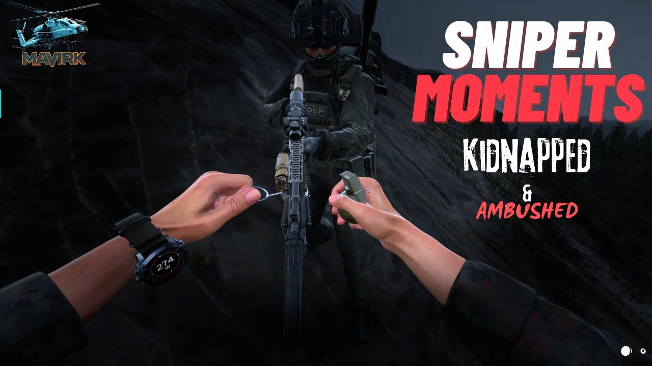 ARMA Reforger Sniper Moments: Kidnapped, Ambushed & Explosive Grenade Comeback [Ep-2]