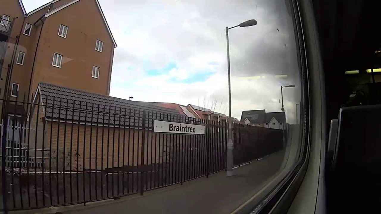 Braintree to London by train - part 1