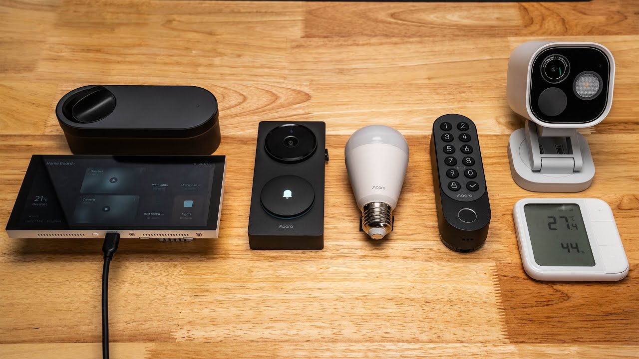 Everything New from Aqara - Smart Screen, Outdoor Camera, Smart Locks, Doorbells, and More.
