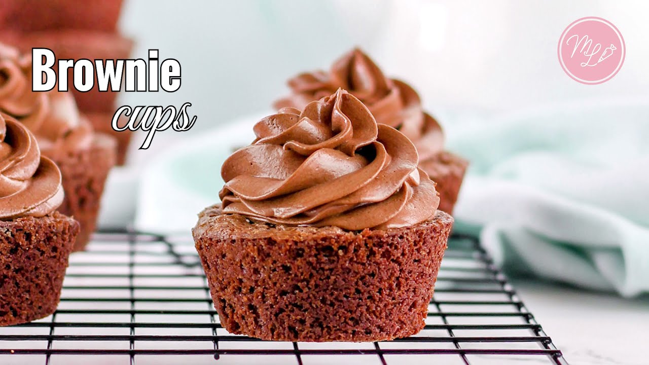 Brownie cups | Brownie cupcakes