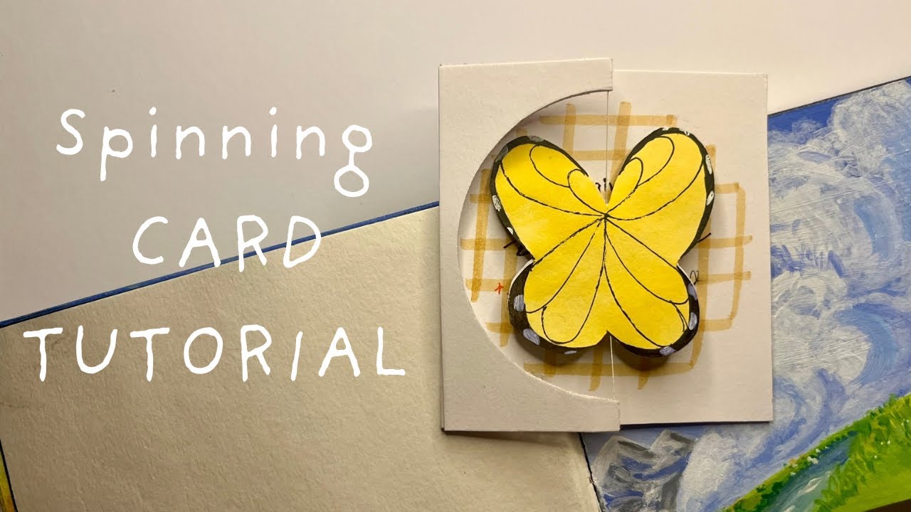 DIY Butterfly Spin-In Card | Handmade Card Idea