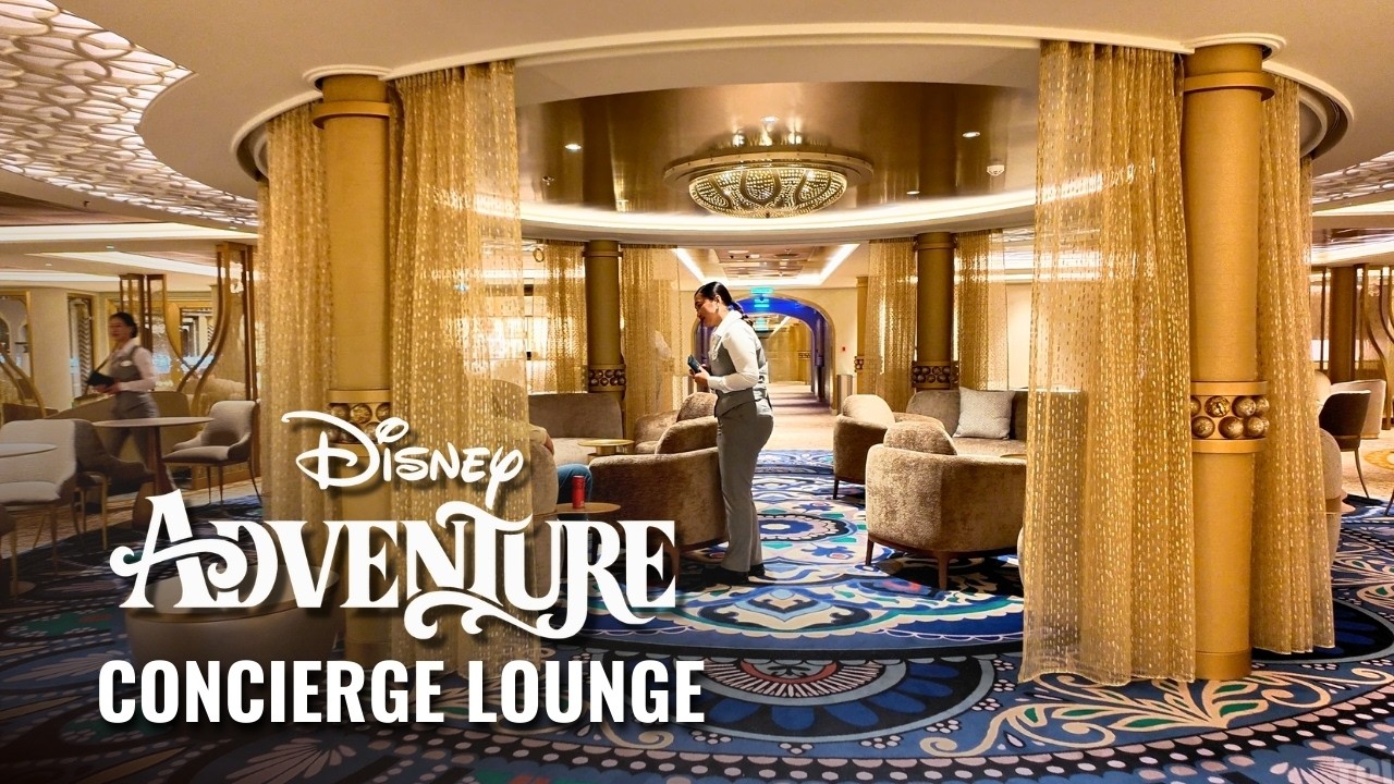 Disney Adventure Concierge Lounge 2026 | Exclusive First Look 4K