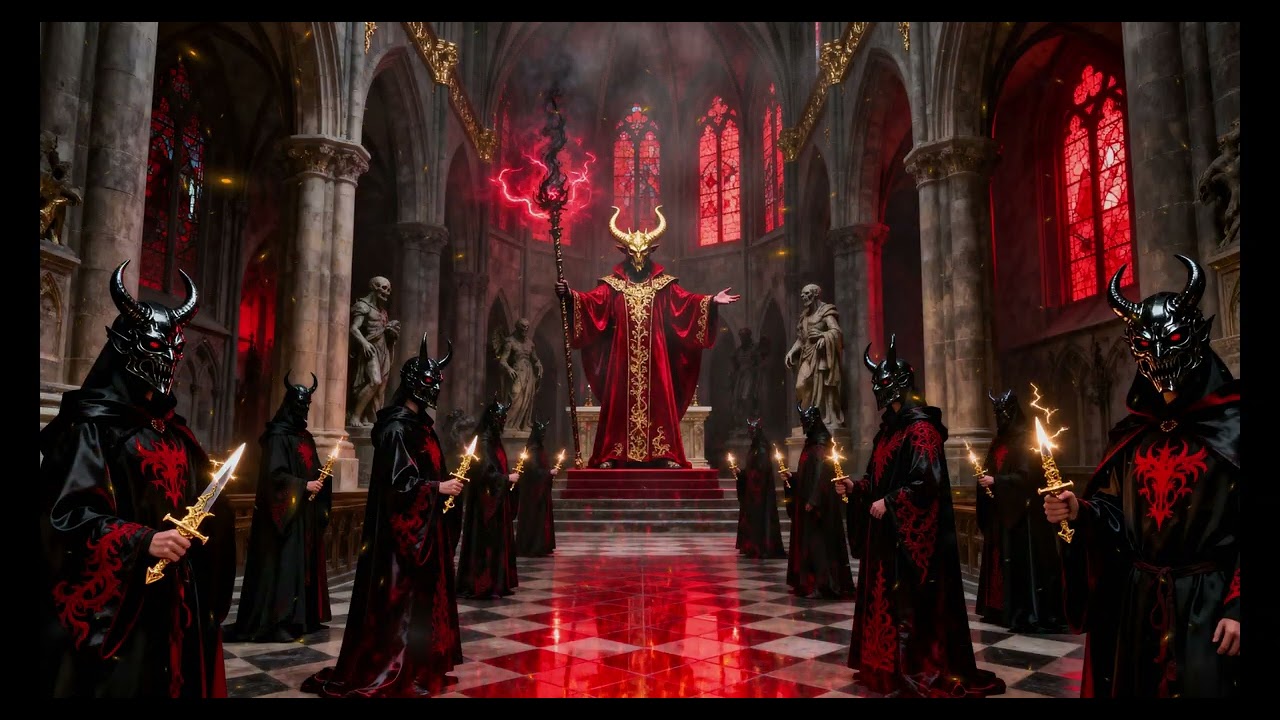 Gregorian Chant of the Secret Cult • Dark Ambient Ritual in Shadows