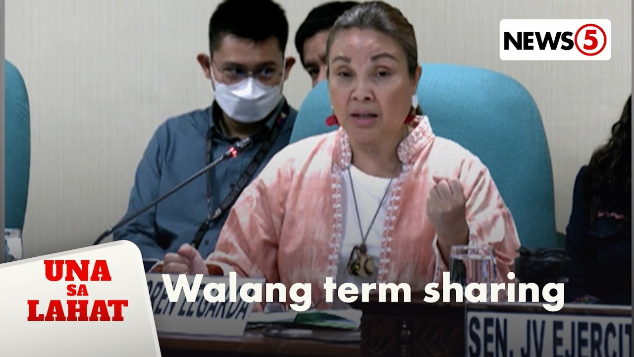Sen. Tito Sotto at Sen. Loren Legarda, wala raw term-sharing bilang Senate President | Una Sa Lahat