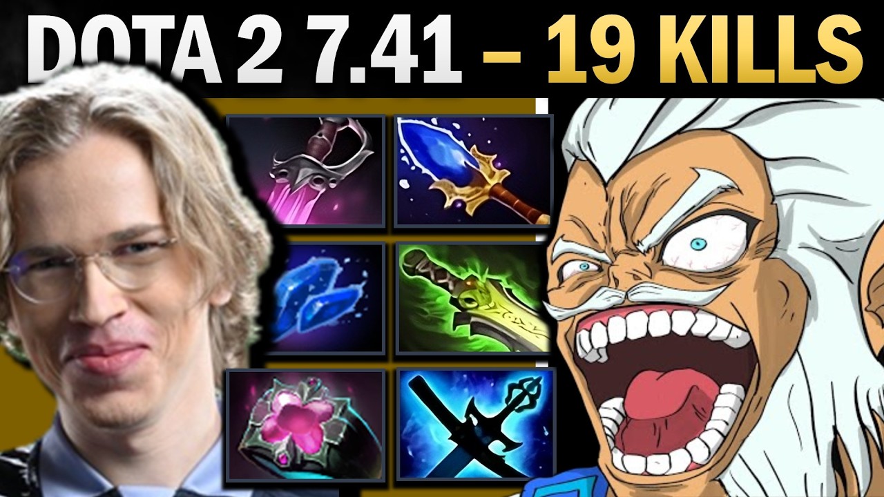 Zeus Dota 2 7.41 with Ethereal and Khanda - Dota Gameplay