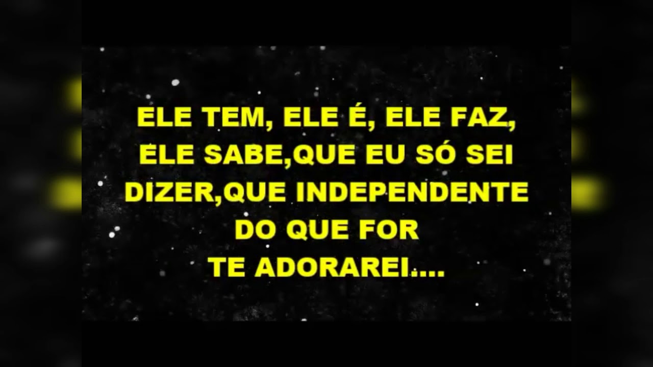 Te adorarei playbak 2 Tons abaixo Elia Oliveira