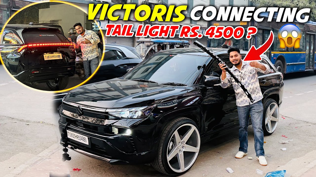 🔥😱 Victoris Connecting Tail Light  Rs.4500 ?? 😱 Victoris Base To Top Full MODIFICATION