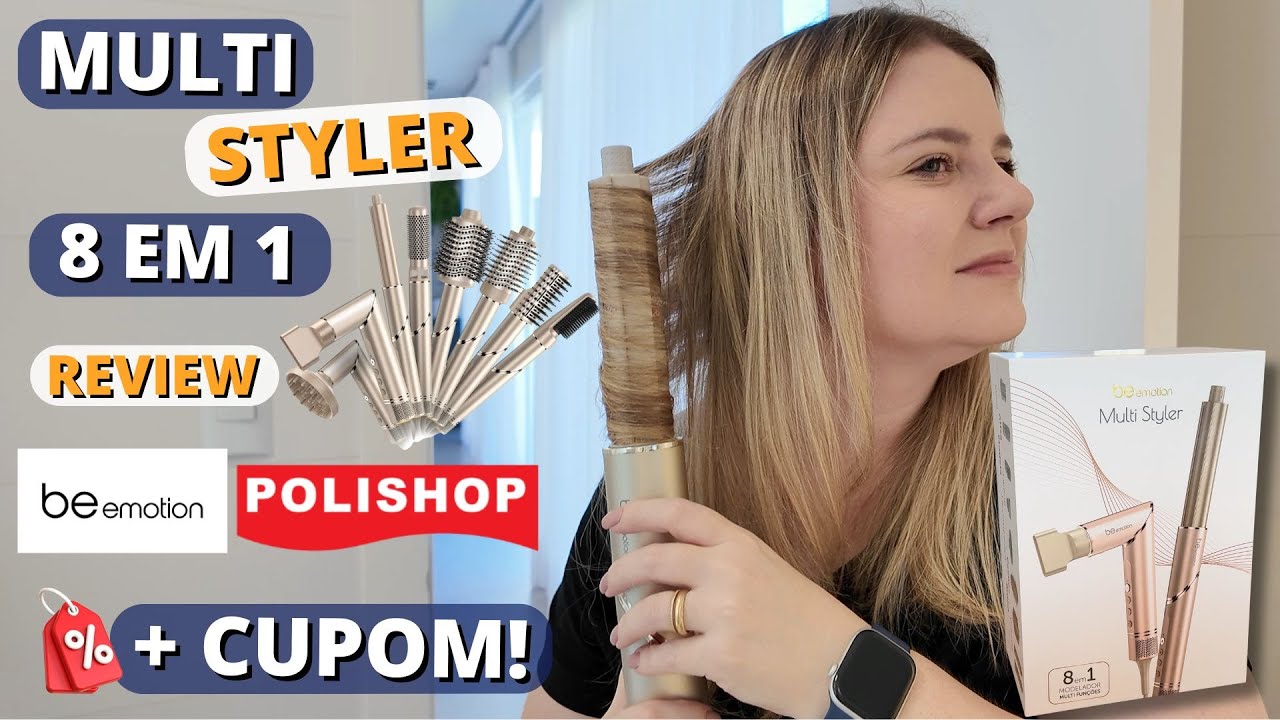 Review Multi Styler Be Emotion da Polishop: Modelador e Secador