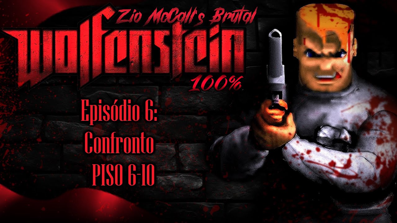 Um labirinto com mais labirintos dentro - PISO 6-10 100% [Brutal Wolfenstein]