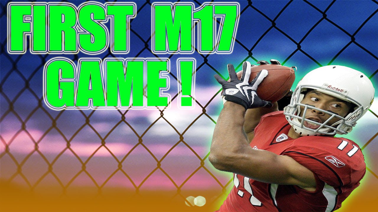 MY FIRST GAME OF MADDEN 17! - MADDEN 17 ULTIMATE TEAM