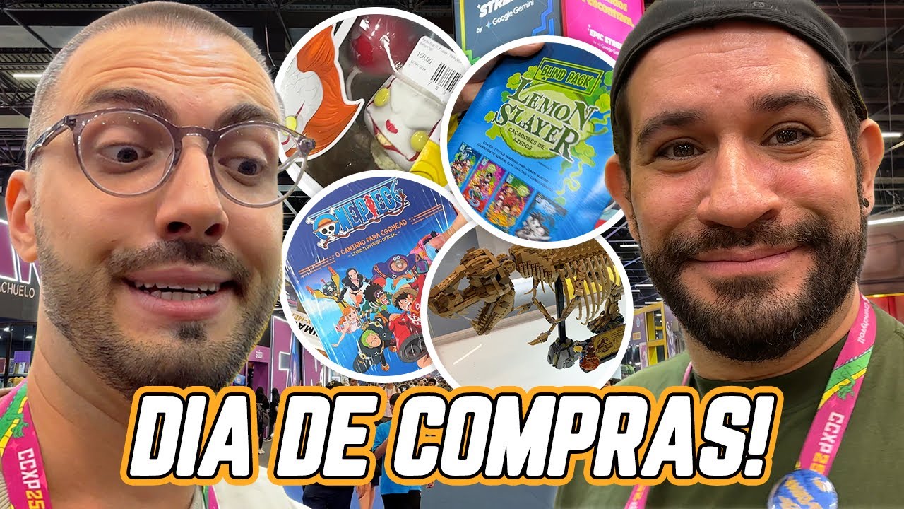 TUDO QUE A GENTE COMPROU NA CCXP