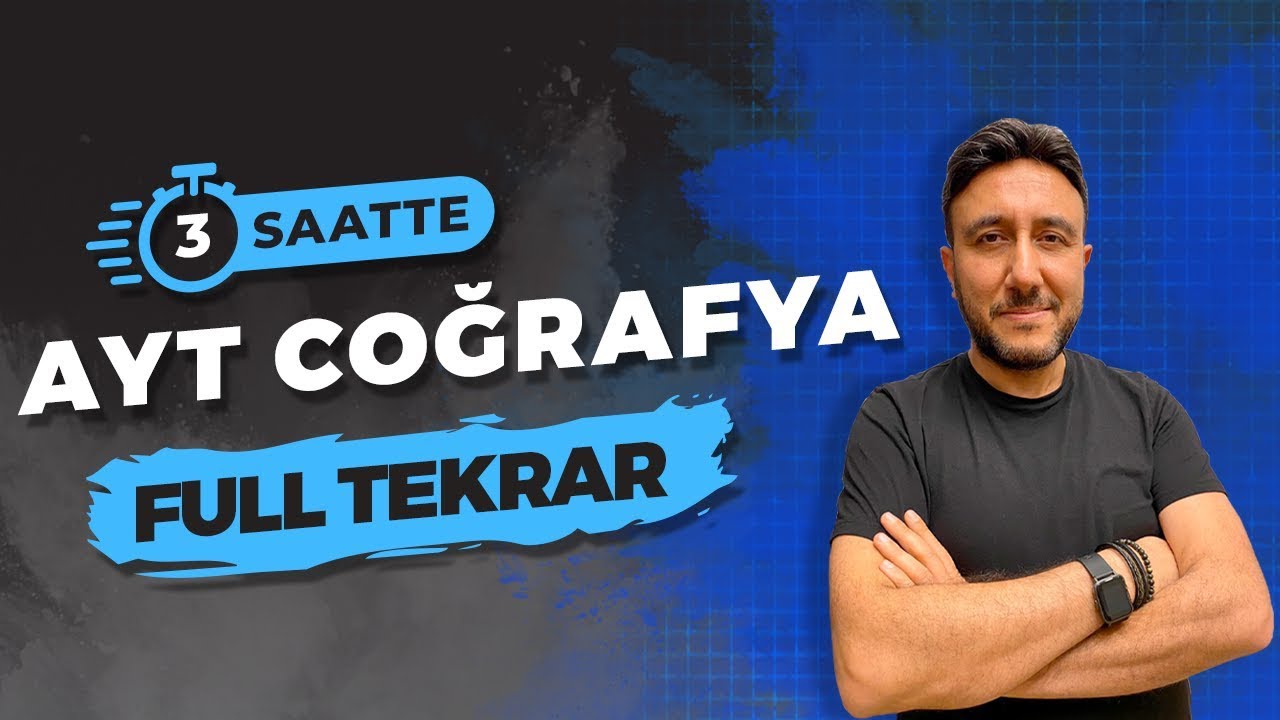 AYT COĞRAFYA FULL TEKRAR | MEHMET EĞİT  #yks2024