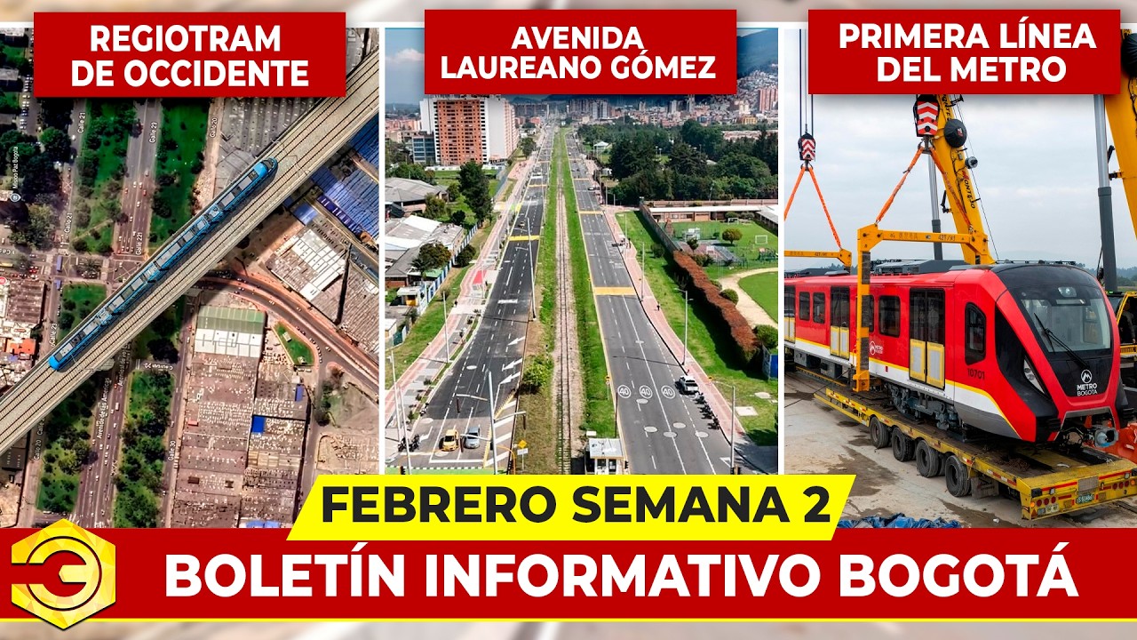 Noticias de Infraestructura de la Actualidad de Bogotá | 2° Semana Febrero