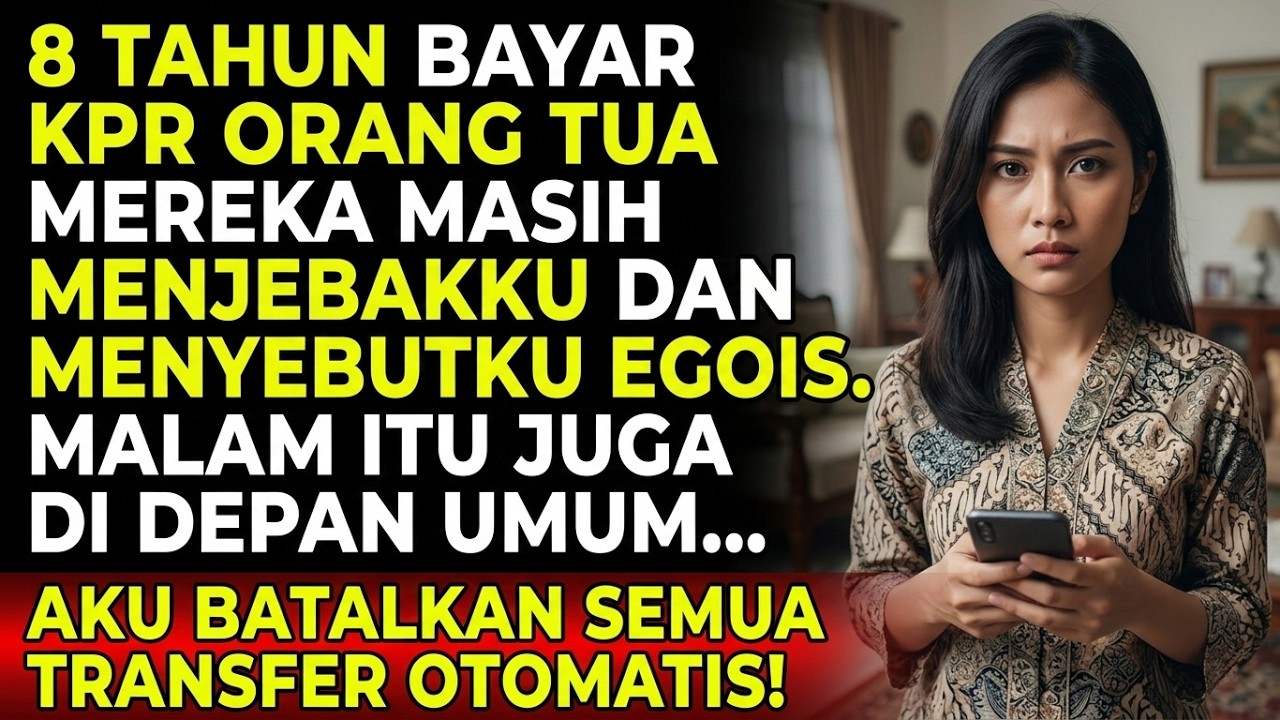 8 Tahun Diperas Keluarga, Pesta Ini Jadi Akhirnya