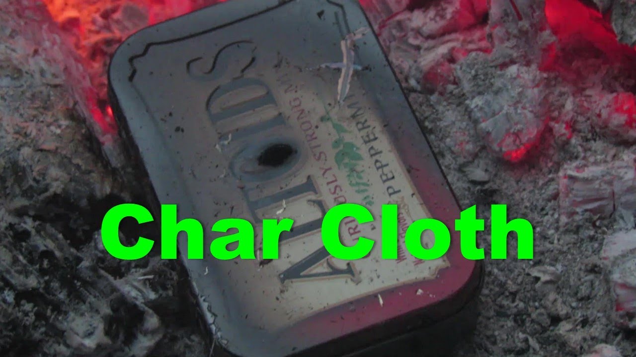 How To Make Char Cloth Using An Altoids Tin