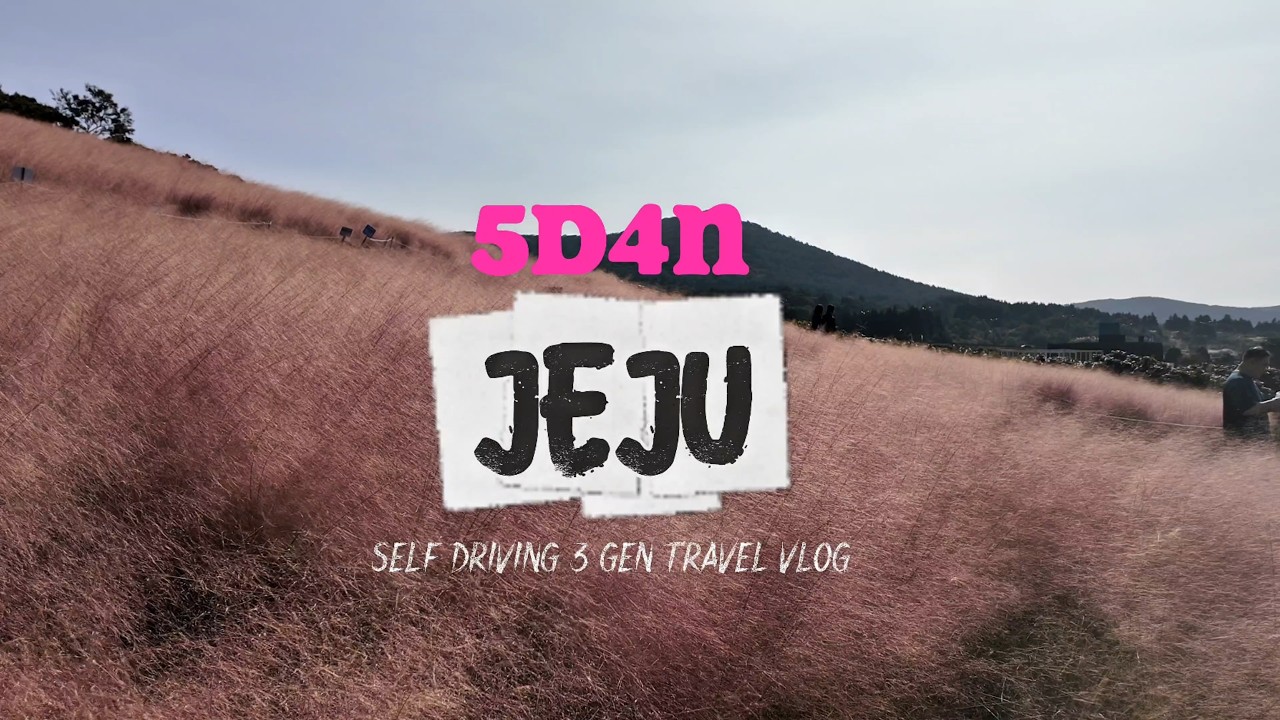 Jeju Travel Guide 🇰🇷 5D4N Family Itinerary | Jeju with Kids & Grandparents