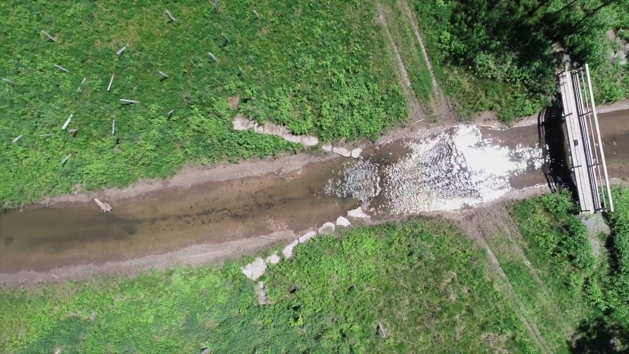 Drone video of Honeoye Lake