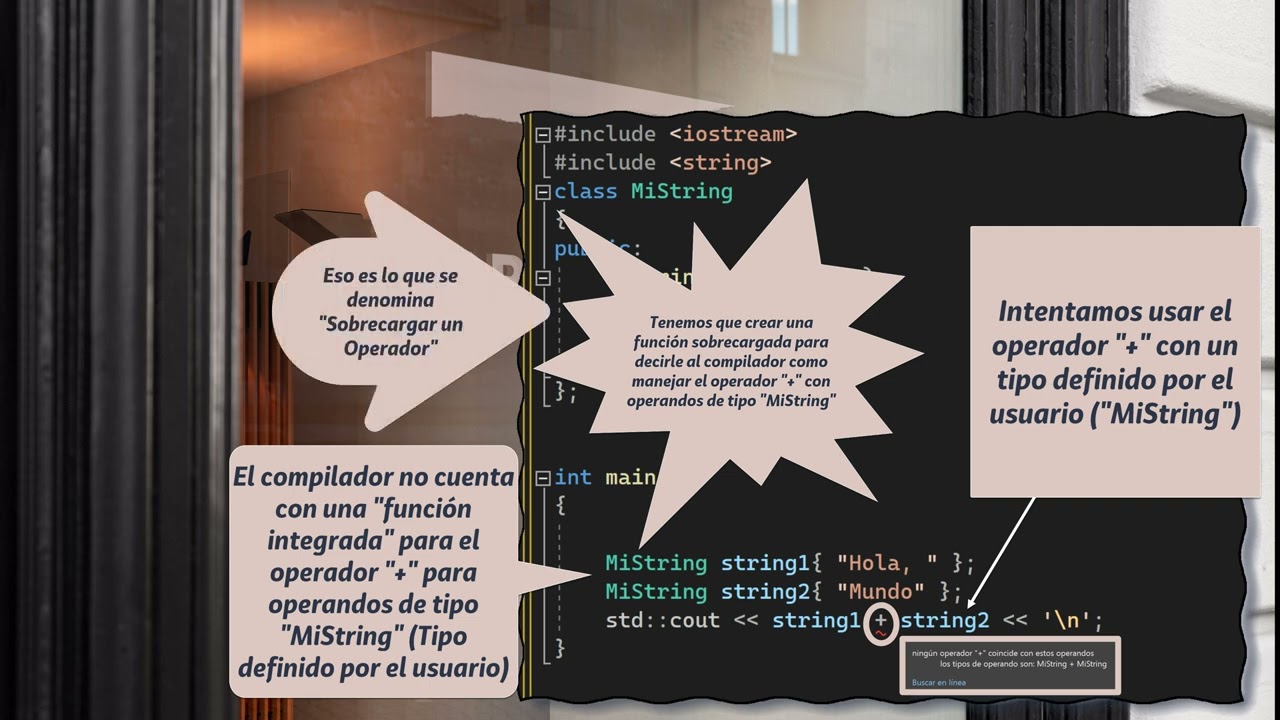 139.- Curso C++ No Tan Básico. Sobrecarga de operadores. Introducción.