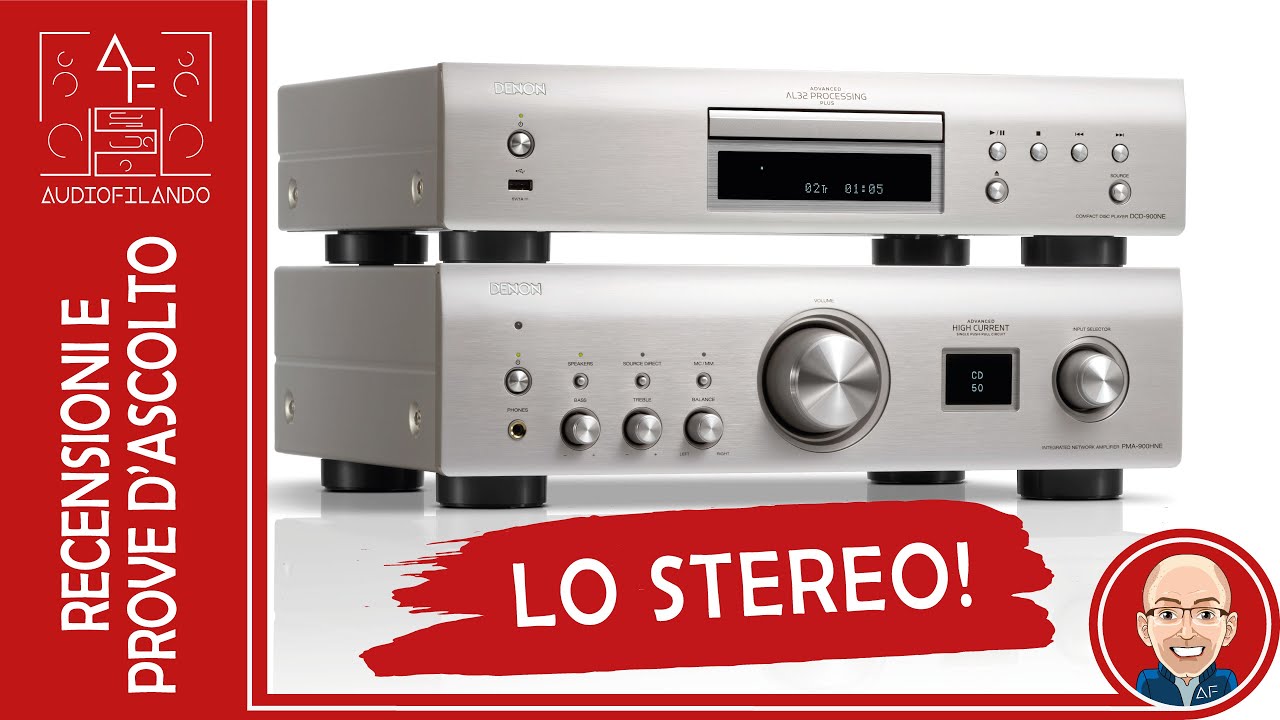 DENON PMA-900HNE e DCD-900HE - Streaming e CD - Una COPPIA Hi-Fi davvero AFFIATATA! Review